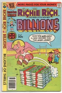 RICHIE RICH BILLIONS #33. HARVEY WORLD 1979. 5/5.5 - Picture 1 of 2