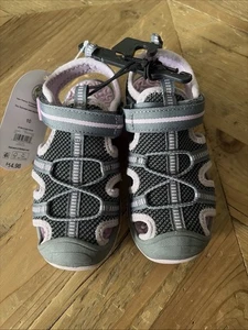 Sandali da trail Wonder Nation bambina taglia 10 punta chiusa scarpe cinturino regolabile - Foto 1 di 2