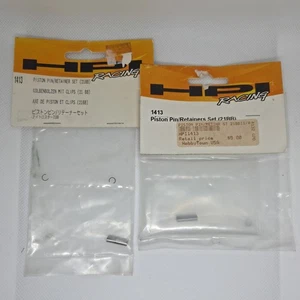 LOT OF 2 ~ HPI Racing ~ 1413 ~ Nitro Engine Piston Pin / Retainer Set (21BB)  - Picture 1 of 1
