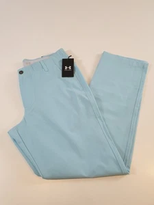 Under Armour Golfhose Herren 34x32 blau UA belüftet gerades Bein leicht neu - Bild 1 von 16