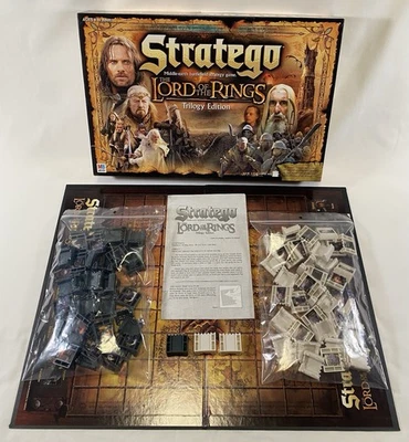 Stratego Lord of the Rings Trilogy Edition Board Game 2004 Complete w/ Manual - Image 1 of 4
