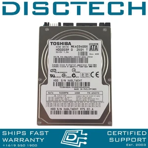 Toshiba MK4034GSX SATA Hard Drive - Picture 1 of 2