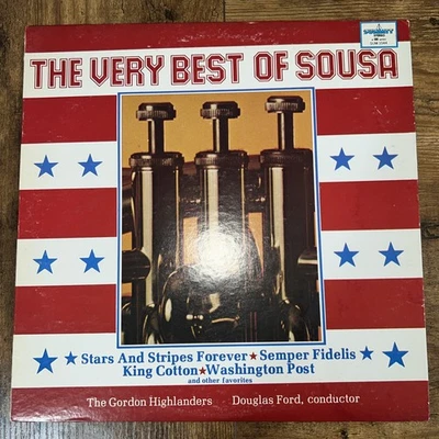 Vintage Vinyl LP The Very Best of Sousa Gordon Highlanders Marches USA Band 1975 - Image 1 of 3