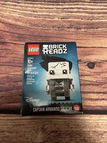New Lego Brick Headz Captain Armando Salazar, 41594, 118 Pieces, Damaged Box