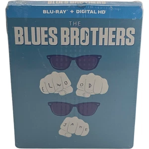 The Blues Brothers Blu-Ray Steelbook Edition Limited 1 Film, 2 Cups 2014 Free - Picture 1 of 10