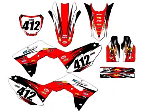 CRF 450 RX VELOCITY 2017-2018 Red Senge kit de gráficos compatible con Honda - Imagen 1 de 10