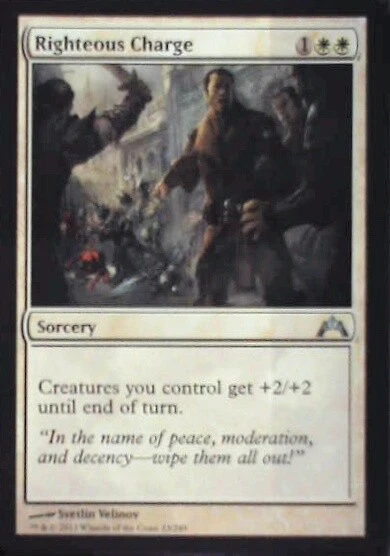 Righteous Charge - Gatecrash: #23, Magic: The Gathering Nm R243 - Image 1 of 1