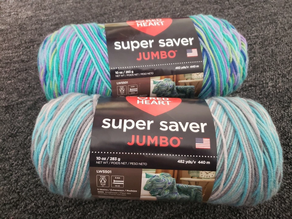 Red Heart Super Saver Jumbo E302c Icelandic
