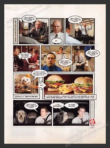 2000s Jack in the Box Cartoon Inside Fast Food Print Advertisement Ad 2008 - Bild 1 von 1