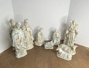 Robert Stanley Krippe Versprechen Weihnachten Deluxe große 12" Figuren 9 Stück - Bild 1 von 9