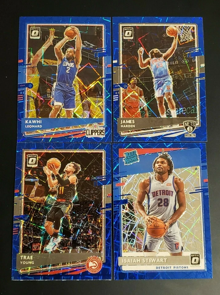 2020-21 Donruss Optic BLUE VELOCITY PRIZMS with Rated Rookies You Pick - Image 1 of 1
