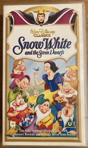 Snow White And The Seven Dwarfs (VHS/SUR, 2001) Walt Disney Classics - Picture 1 of 4