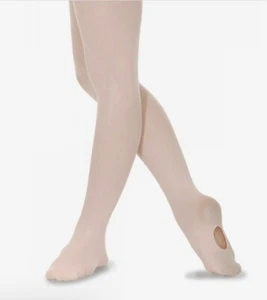 Pink Bloch Endura convertible ballet dance tights - All sizes - Picture 1 of 1