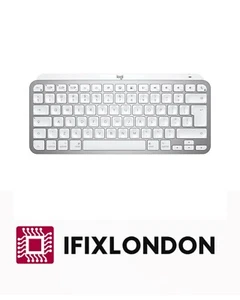Logitech MX Keys Mini for Mac Wireless Keyboard - Pale Grey - Picture 1 of 5