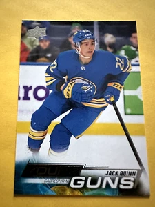 2022-23 Upper Deck Young Guns Hockey Rookie RC #204 Jack Quinn - Picture 1 of 2