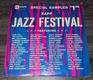 KAPP JAZZ FESTIVAL ART HARRIS TRIO HI-LO'S RUTH PRICE (VG+) KS-1 LP VINYL-SCHALLPLATTE - Bild 1 von 2