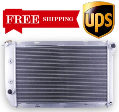 26"W 3 Row Radiator for 1969 1970-1972 Ford Custom/LTD/Country Sedan/Galaxie 500 Foto 1 de 4