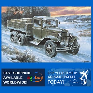 GAZ-AAA Soviet Truck Model AA 1934 Year WW2 1/72 Scale Plastic Model Kit UM 317