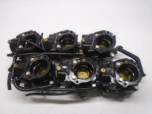 G3 EVINRUDE 1987 OUTBOARD MOTOR 225 HP CARB CARBURETOR SET OF 6 - Picture 1 of 8