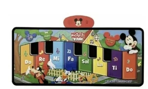 DISNEY MICKEY MOUSE INTERACTIVE ELECTRONIC FLOOR PIANO~MUSIC MAT~ KIDS 3+ New  - Picture 1 of 5