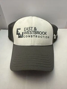 Under Armour Stretch Fit Cap East and Westbrook Construction grau-weiß - Bild 1 von 2