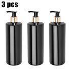 27 Refillable Pump Dispenser Bottles for Shampoo and Lotion Set of 3 500ml