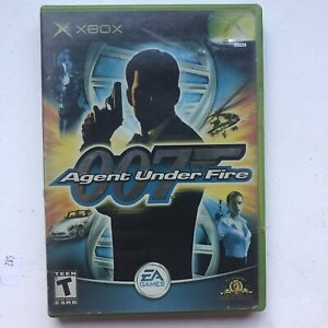 007 Agent Under Fire Xbox Original Game - Manual Complete NTSC