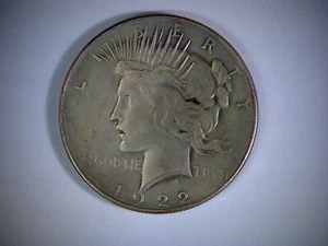 FANTASY TWO HEADED 1922 PEACE DOLLAR COIN, NOT REAL COIN,, METAL COIN,,,...,, - Picture 1 of 2