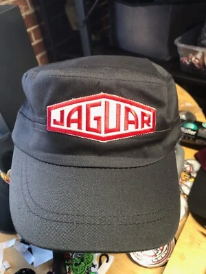 SOMBRERO CADETE EJÉRCITO NEGRO TOP PLANO 100% ALGODÓN JAGUAR SCRIPT Foto 1 de 4