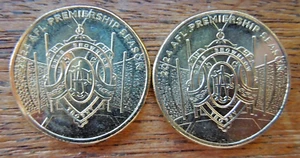 2024 Australia 2 x $1 Coins - AFL Premiership Season - Circulated - Picture 1 of 2