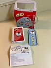 Hello Kitty Uno Deluxe Collector Tin Sanrio 2003 Complet avec instructions