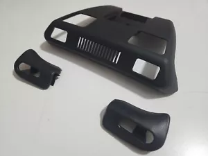 NEW Mercedes R129 A124 Overhead light cover and R129 Sun Visor Clips BLACK - Picture 1 of 6