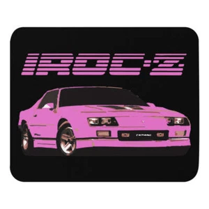 1980's Pink Chevy Camaro IROC-Z Z28 Custom Art Mouse pad - Foto 1 di 2