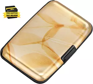 Mini RFID Aluminum Wallet Credit Cards Holder Business Card Case Metal ID Case f - Picture 1 of 6