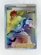 Bruno 172/163 Rainbow Secret Rare Trainer Trading Card - Pokemon Battle Styles