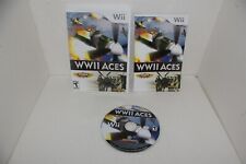 WWII Aces (Nintendo Wii, 2008) Complete TESTED!