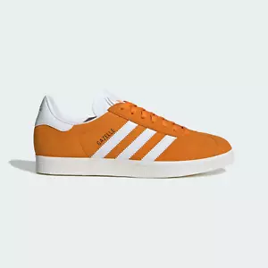 Adidas Originals Gazelle ® (taglia uomo: UK 10 EUR 44,5) arancione eqt/bianco nuvola - Foto 1 di 12