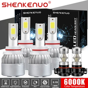 Para Dodge Journey 2010-2019 6X NUEVO Combo Faros LED Luces antiniebla de haz alto bajo - Imagen 1 de 12