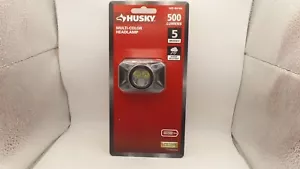 HUSKY HSK1PK500LHL 500-LUMEN DUAL BEAM LED HEADLAMP 5 MODE IMPCT-WATER RESISTANT - Picture 1 of 2
