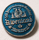 Grande épingle vintage ALPENLAND MONTRÉAL GAUFEST allemande autrichienne