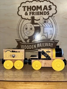 STEPHEN ! THOMAS FRIENDS TRAIN WOODEN RAILWAY 2016 FISHER PRICE WOOD EXPOSED ! - Picture 1 of 10