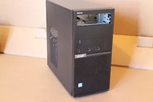 ACER EXTENSA STEEL PC GAMING CASE VINTAGE FULL METAL STEEL RETRO GOOD CONDITION - Picture 1 of 14