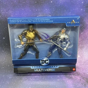 Mattel DC Multiverse Gladiator Battle Aquaman vs Orm Actionfiguren 2 Stück - Bild 1 von 9