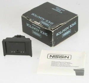 Nissin Shoe Adaptor -Made in Japan- In Original Box - Picture 1 of 4