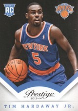 2013-14 Prestige New York Knicks Basketball Card #184 Tim Hardaway Jr. Rookie