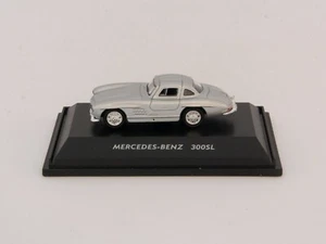 Welly 1:87 Scale Mercedes-Benz 300SL - Silver Model Replica Car - Picture 1 of 1