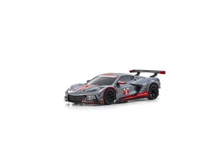 Kyosho Autoscale Mini-Z Chevrolet Corvette C8R Gun Metal/Red (W-MM) / K.MZP244GM - Bild 1 von 1