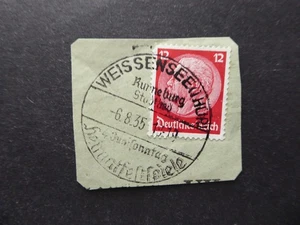 Deutsches Reich  -  Weissensee (Thüringen) "Heimatfest"   Sonderstempel - Bild 1 von 1