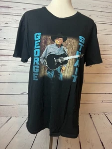 George Strait Concert Tee Shirt Graphic T-Shirt Mens size Medium 2024 Stadium - Picture 1 of 8