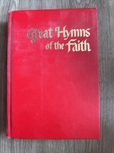 Great Hymns Of The Faith Hymnal - Red - Singspiration 1968  John Peterson - Bild 1 von 5